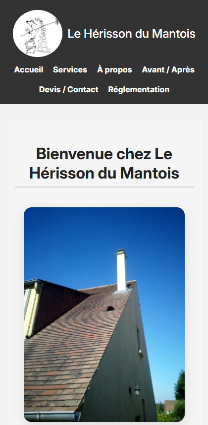 Version mobile du site Le Hérisson du Mantois
